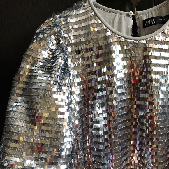 Zara Sequinned Dress - Picture 5 of 7